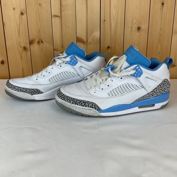 Nike Jordan Spizike Low Men's Shoes- White/Wolf Gray, Size 14 - Picture 2 of 11